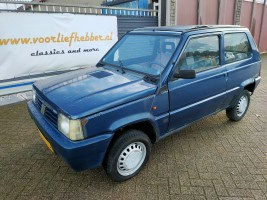 Fiat panda 1000 1992 blauw, open dak (1)